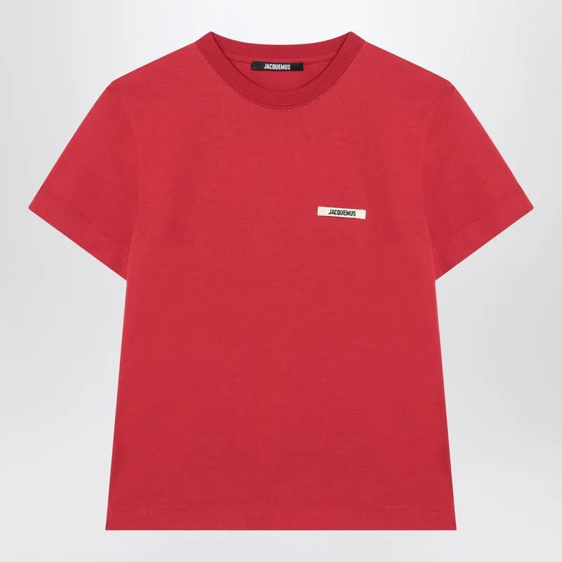 JACQUEMUS Red Gros Grain T-shirt sold by Lord & Taylor