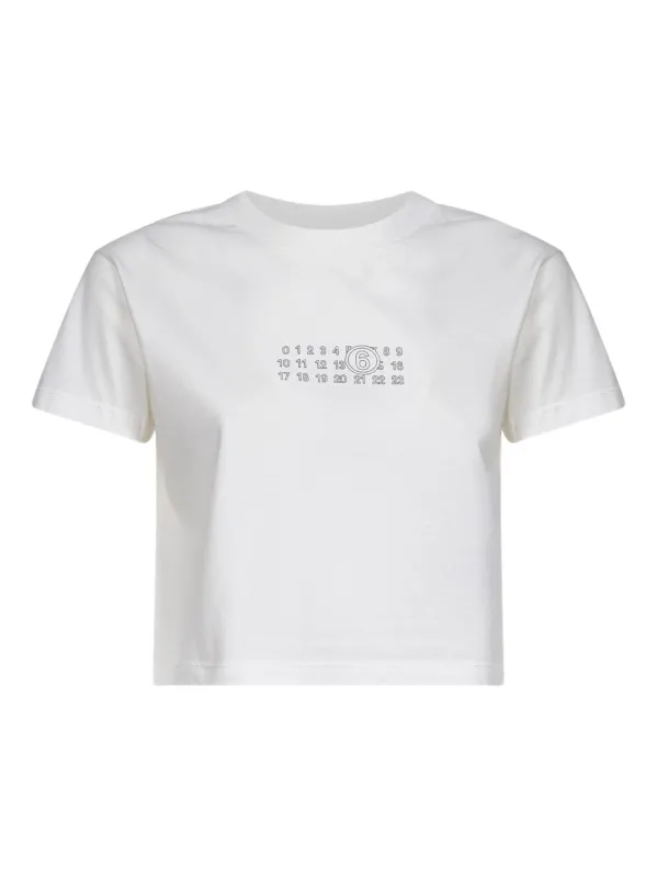 MM6 Maison Margiela T-shirts and Polos White sold by Lord & Taylor