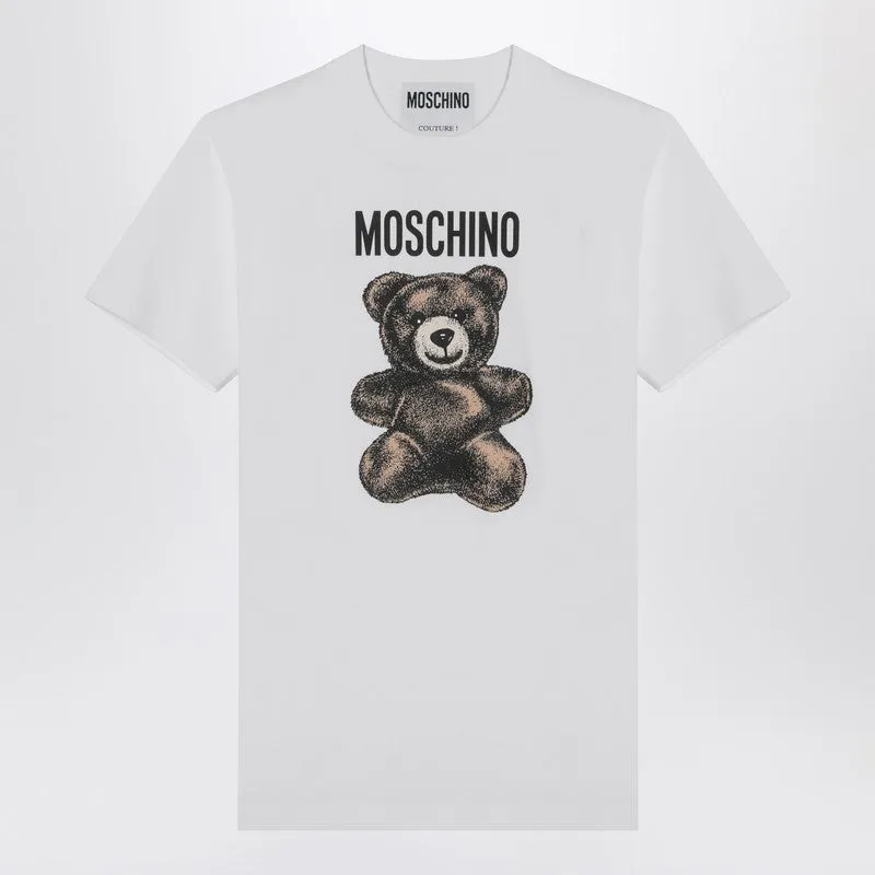Moschino White cotton T-shirt Teddy Bear sold by Lord & Taylor