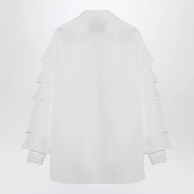 Moschino White shirt with sleeves and collars sold by Lord & Taylor product image thumbnail 2