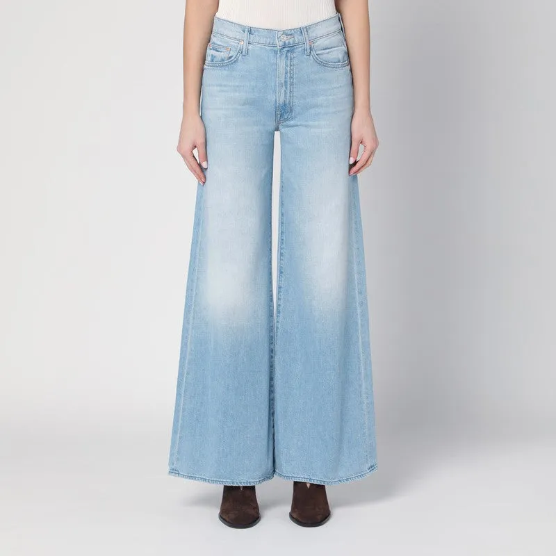 Mother Wide jeans The Undercover light blue washed sold by Lord & Taylor