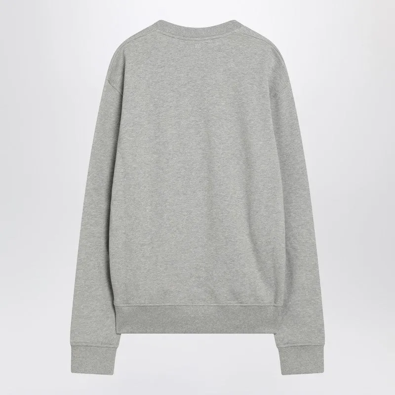 Ami Paris Ami De Coeur grey sweatshirt sold by Lord & Taylor product image thumbnail 2