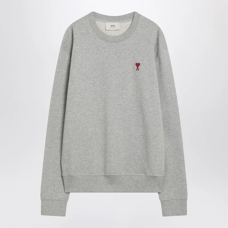 Ami Paris Ami De Coeur grey sweatshirt sold by Lord & Taylor