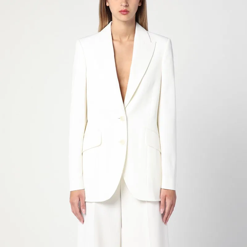 Stella McCartney Ivory wool single-breasted jacket sold by Lord & Taylor