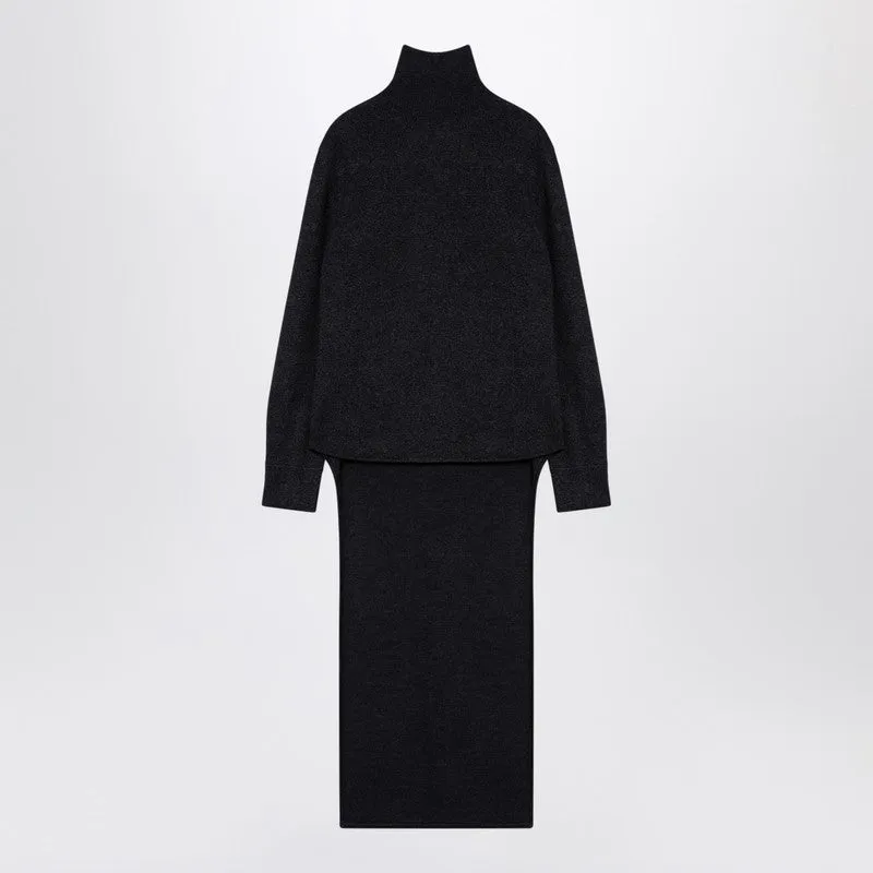 Givenchy Dark grey turtleneck with drawstring sold by Lord & Taylor