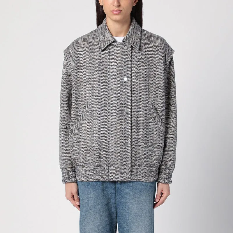 Golden Goose Wool blend herringbone bomber jacket sold by Lord & Taylor