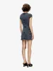 D-cupsleeves stretch cotton short dress sold by Lord & Taylor