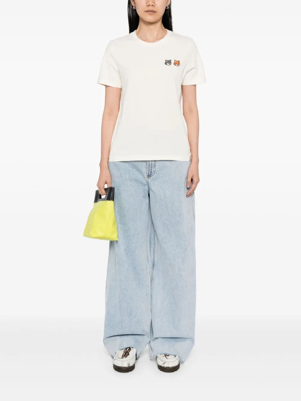 MAISON KITSUNE' T-shirts and Polos White sold by Lord & Taylor product image thumbnail 2