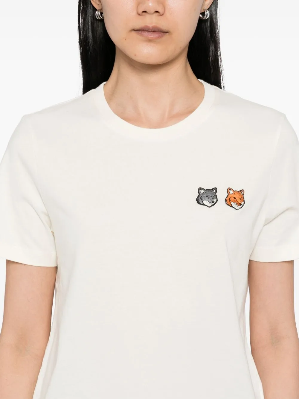 MAISON KITSUNE' T-shirts and Polos White sold by Lord & Taylor product image thumbnail 4