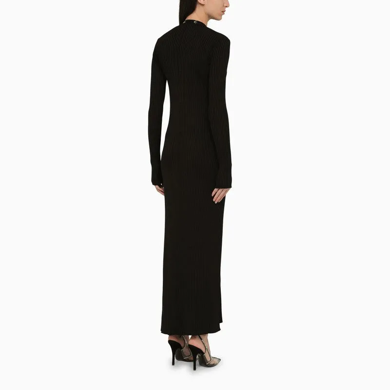 The Attico Black viscose long cardigan sold by Lord & Taylor product image thumbnail 2