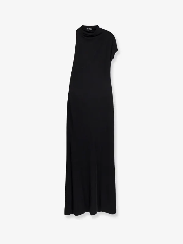Viscose long dress sold by Lord & Taylor
