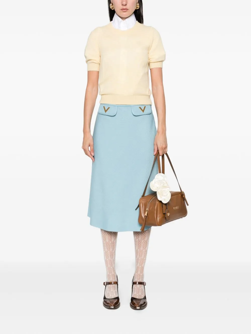 Valentino Skirts Clear Blue sold by Lord & Taylor product image thumbnail 3