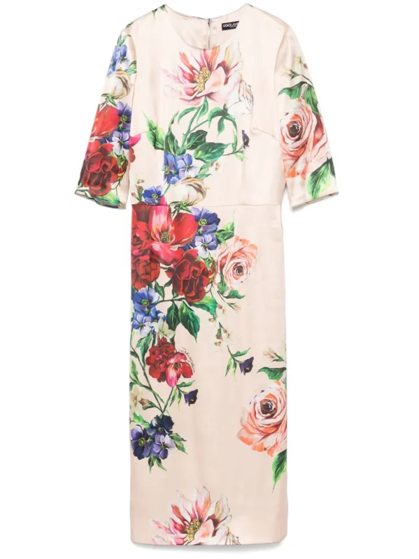 Dolce & Gabbana floral-print Midi Dress sold by Lord & Taylor