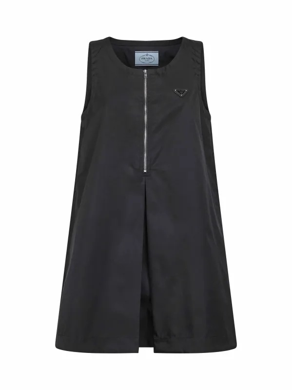 Prada Black Re-Nylon Mini Dress sold by Lord & Taylor