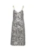Silver Sequin Midi Dress sold by Lord & Taylor