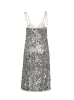 Silver Sequin Midi Dress sold by Lord & Taylor