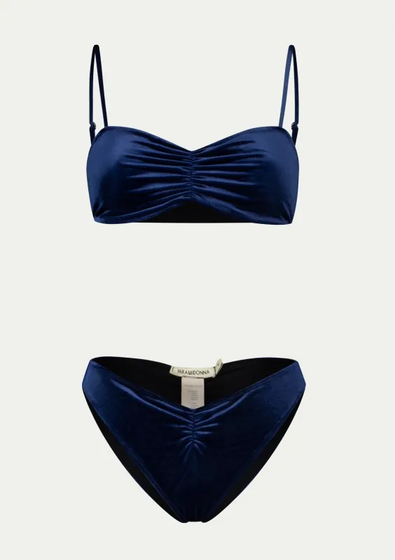 CHIARA VELVET NAVY BLUE sold by Lord & Taylor