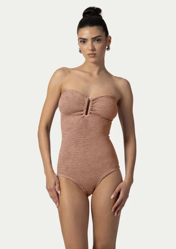 ONE PIECE FRIDA ROSE BEIGE sold by Lord & Taylor