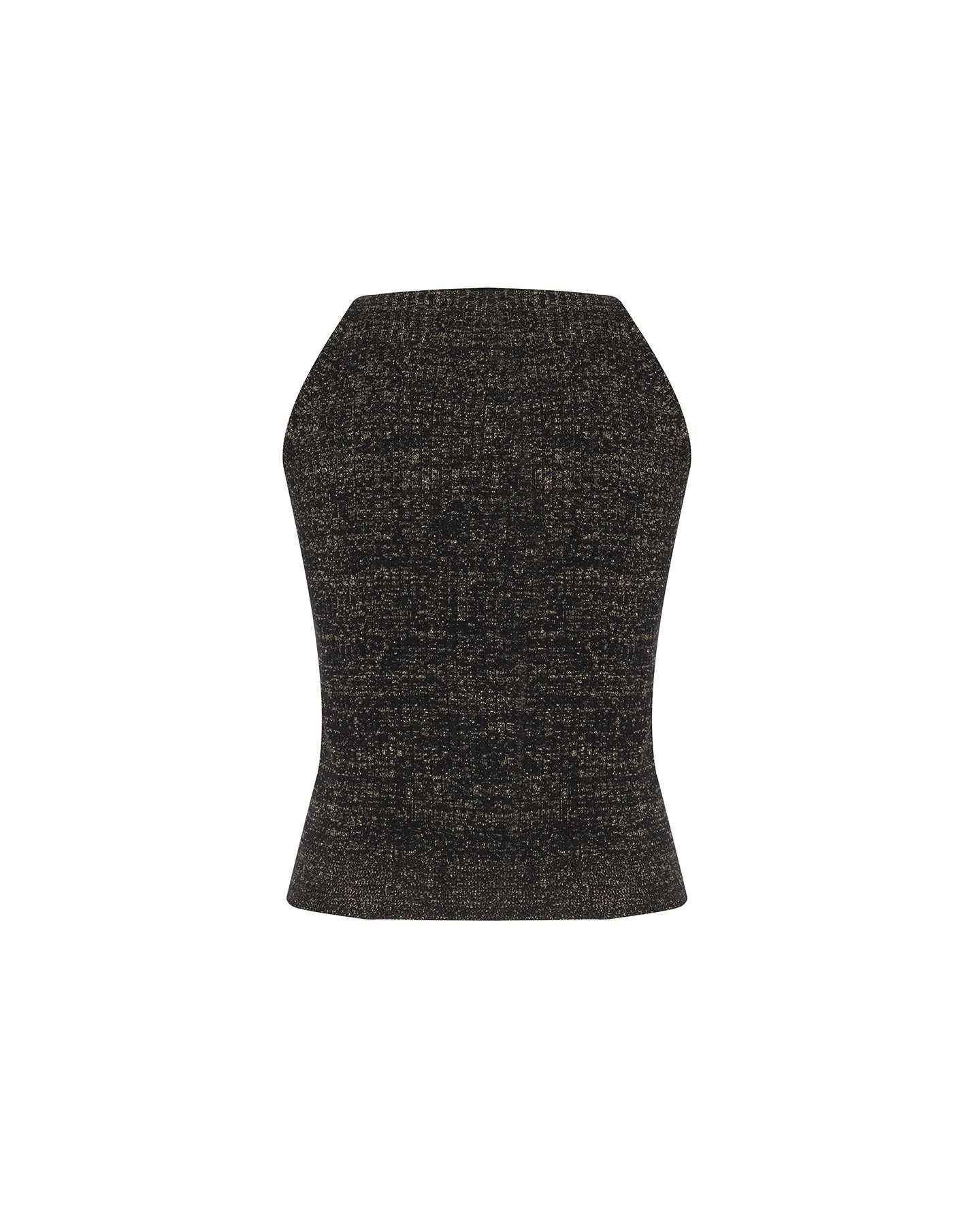 Shakti Shimmer Ribbed V-Tank sold by Lord & Taylor product image thumbnail 2