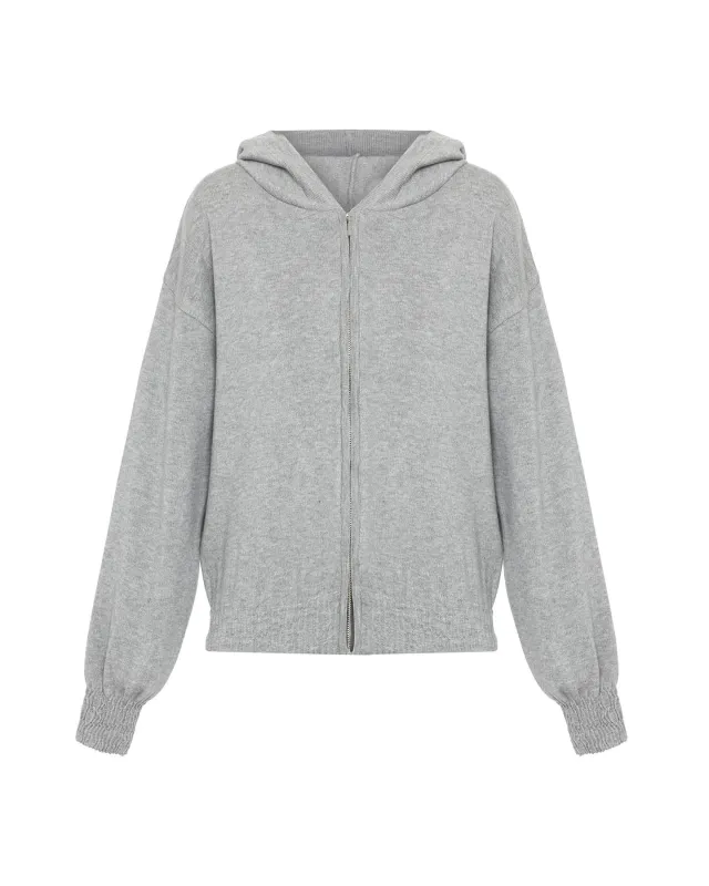 Nomia Ruched Zip Hoodie sold by Lord & Taylor