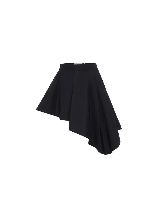 Theia Taffeta Mini Asymmetrical Skirt sold by Lord & Taylor