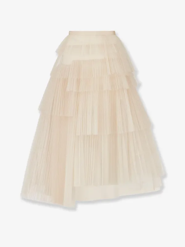 Long skirt with tulle flounces sold by Lord & Taylor