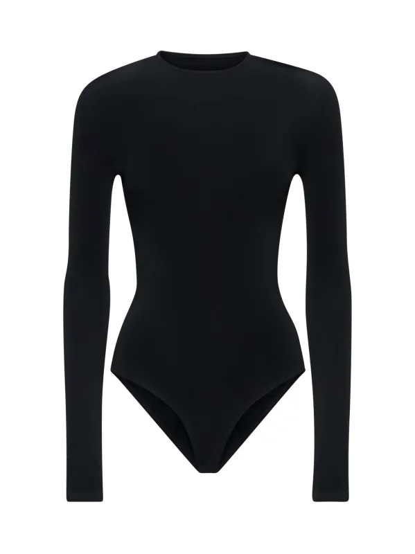 Black Jersey Seamless Body sold by Lord & Taylor