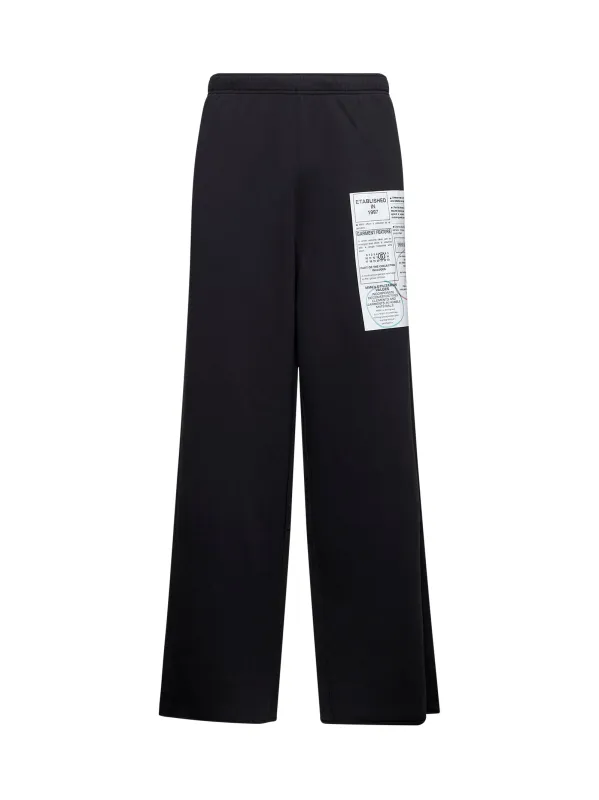 Black jersey sweatpants sold by Lord & Taylor