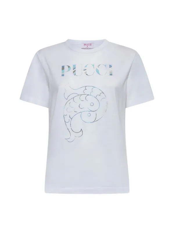 Pucci Logo Cotton T-Shirt sold by Lord & Taylor