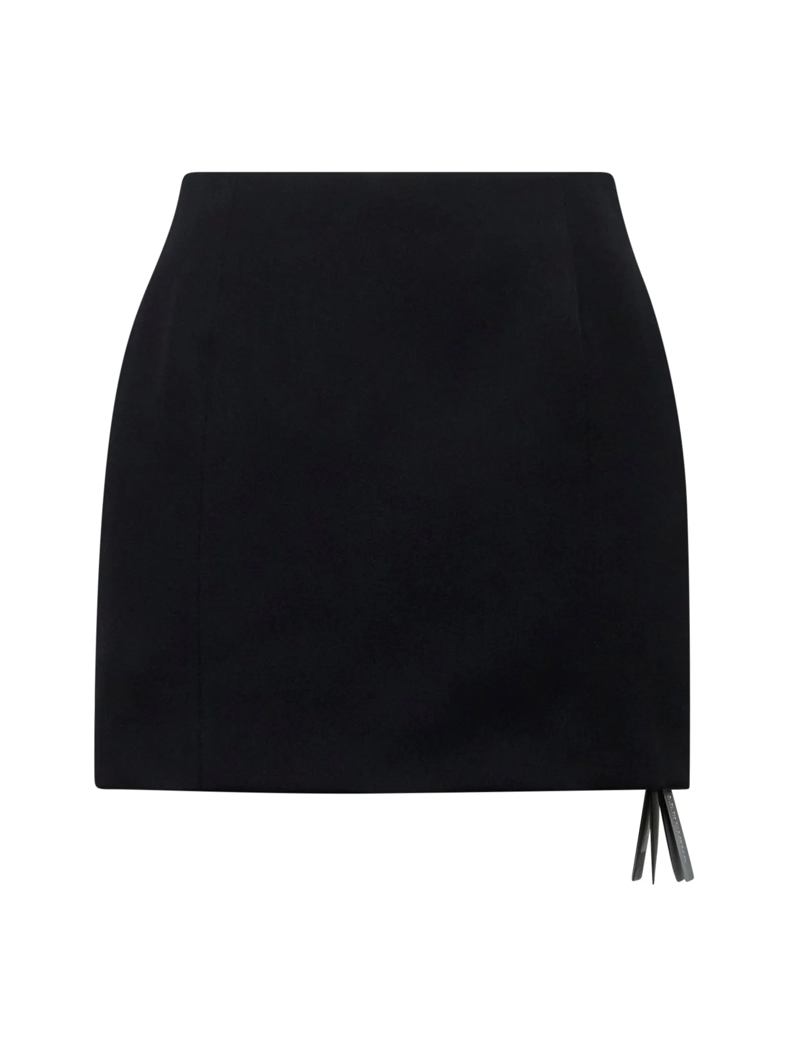 Black Hourglass Mini Skirt sold by Lord & Taylor