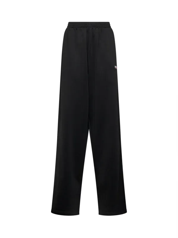 Black Political Campaign Baggy Sweatpants made by Balenciaga