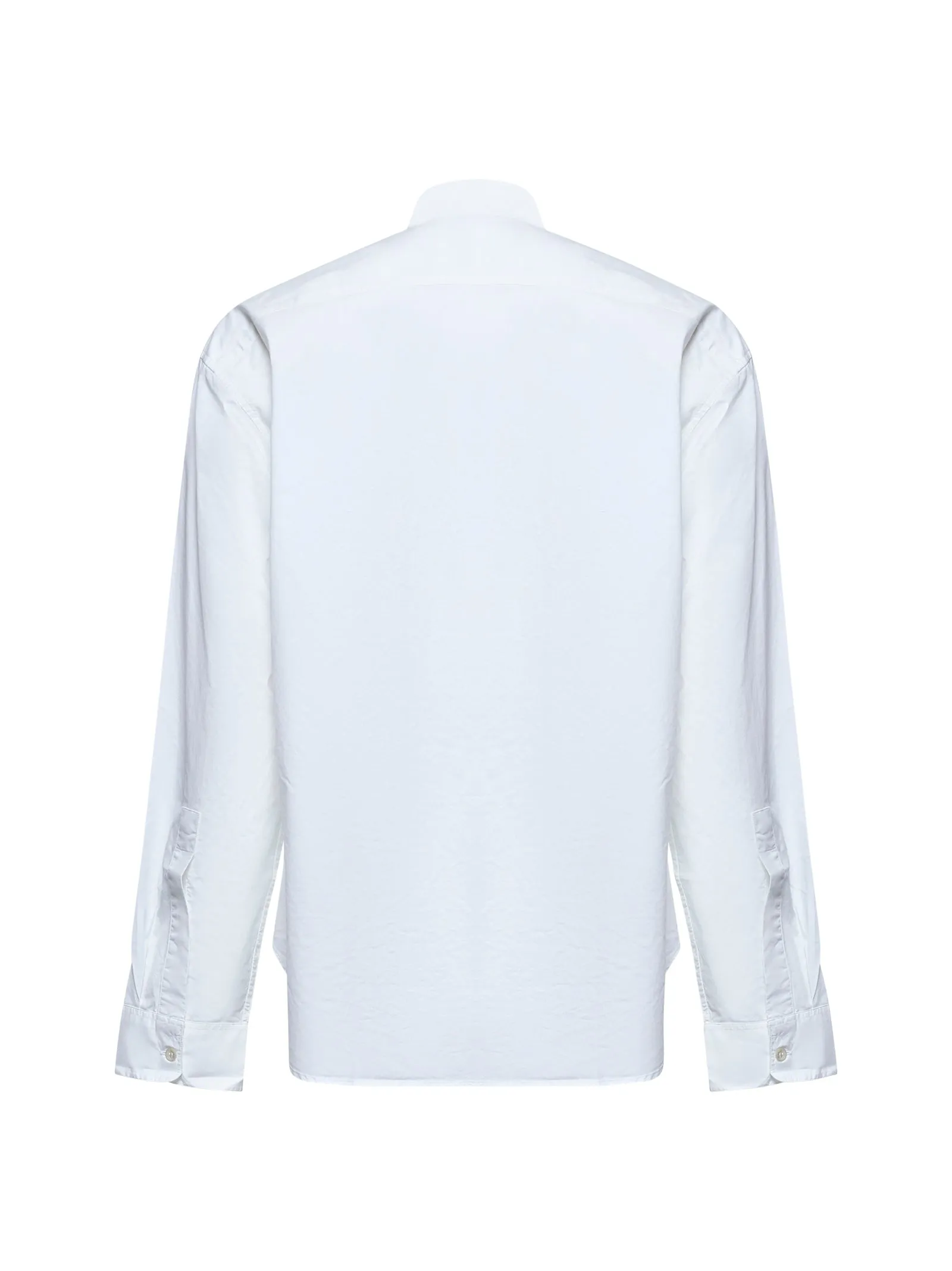 White Poplin Salin Shirt sold by Lord & Taylor product image thumbnail 2