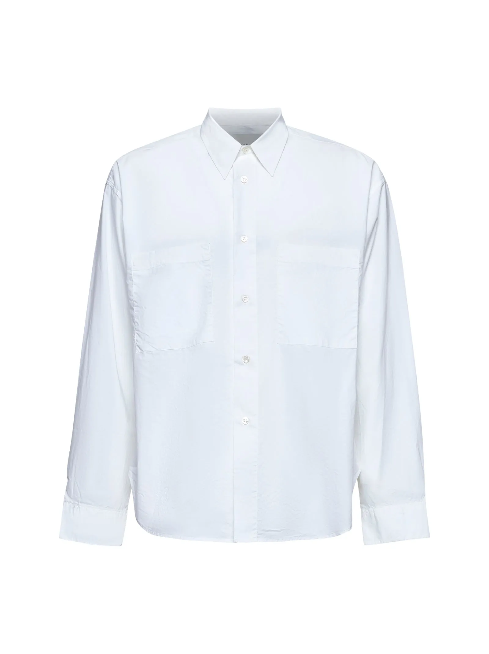 White Poplin Salin Shirt sold by Lord & Taylor