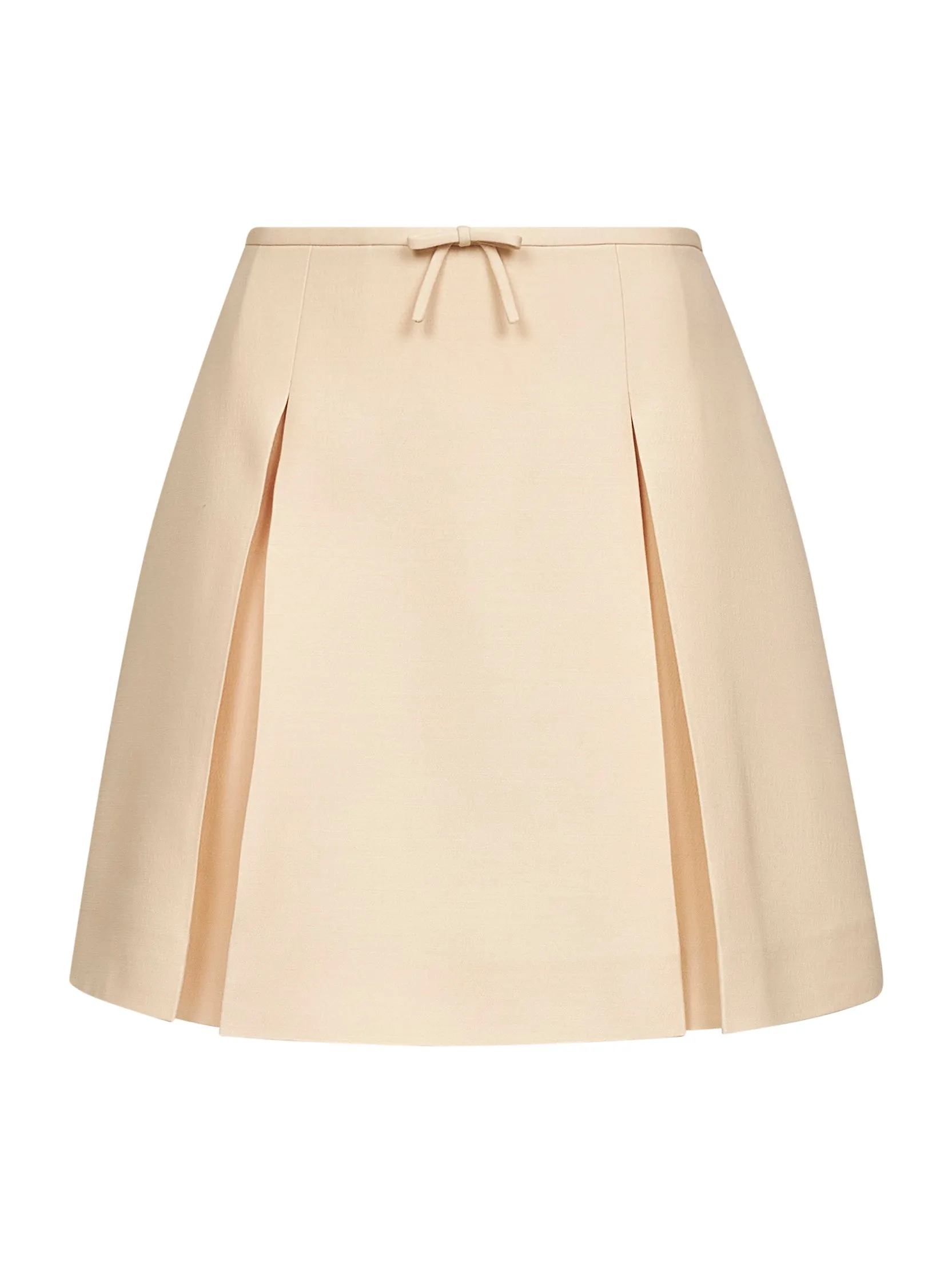 Ivory Crepe Couture Mini Skirt sold by Lord & Taylor