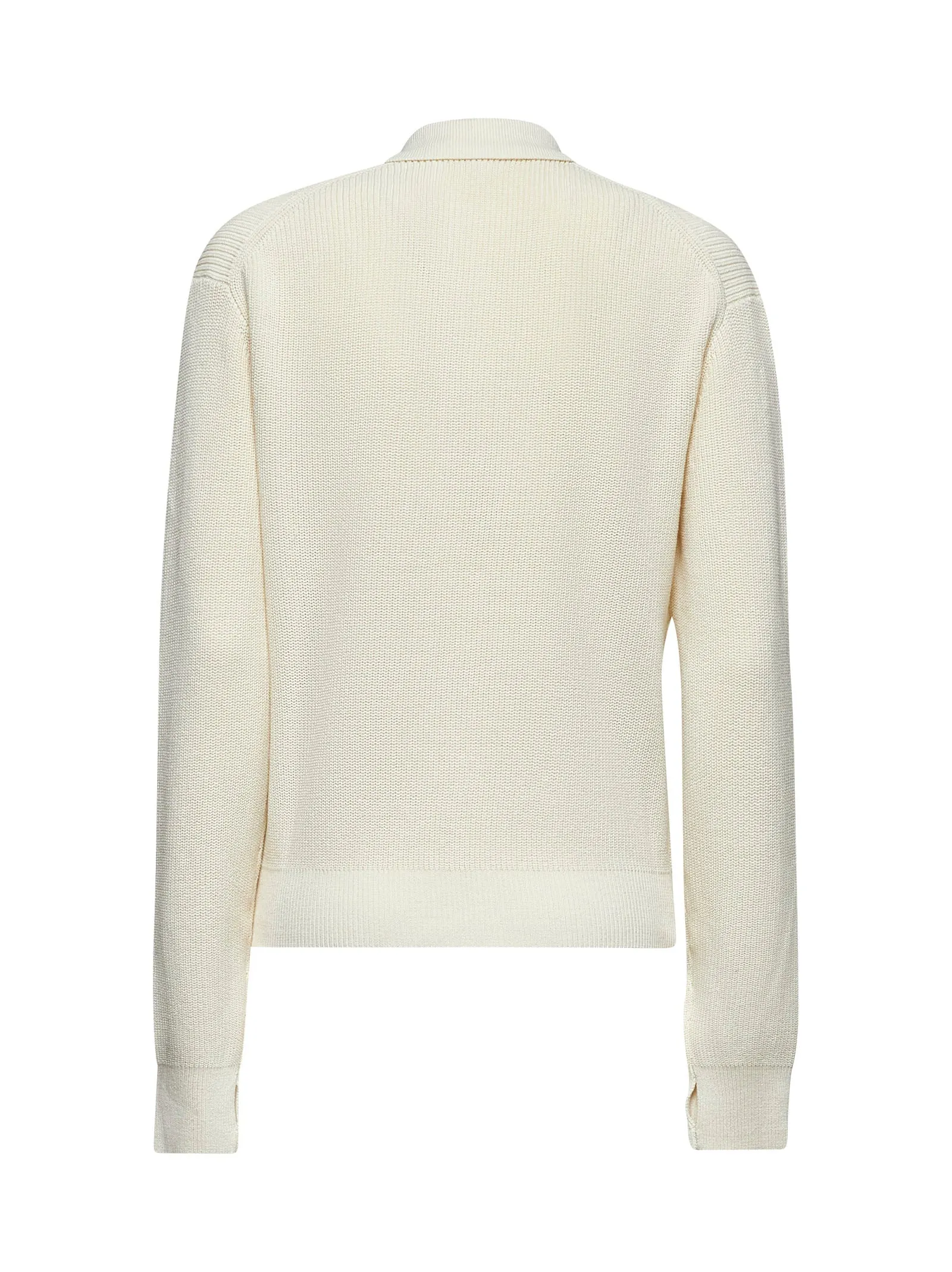 Ivory Cotton Knit Chesapeake Polo Shirt sold by Lord & Taylor product image thumbnail 2