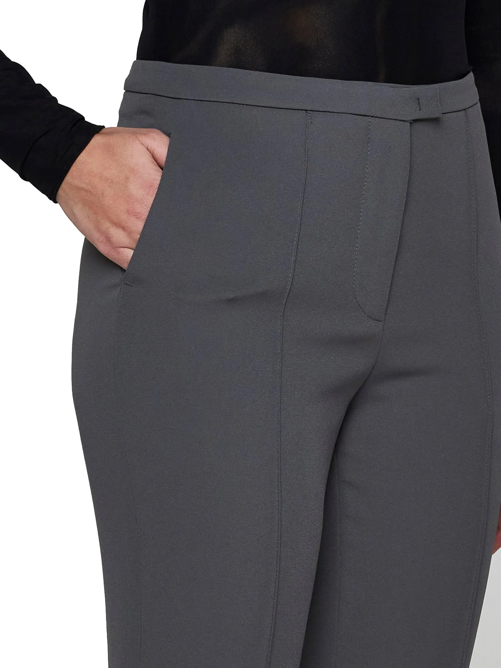 Pleomele Topstitching-Detail Trousers sold by Lord & Taylor product image thumbnail 5