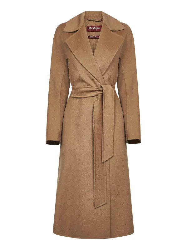 Camel Drap Double Cloth Robe Coat sold by Lord & Taylor
