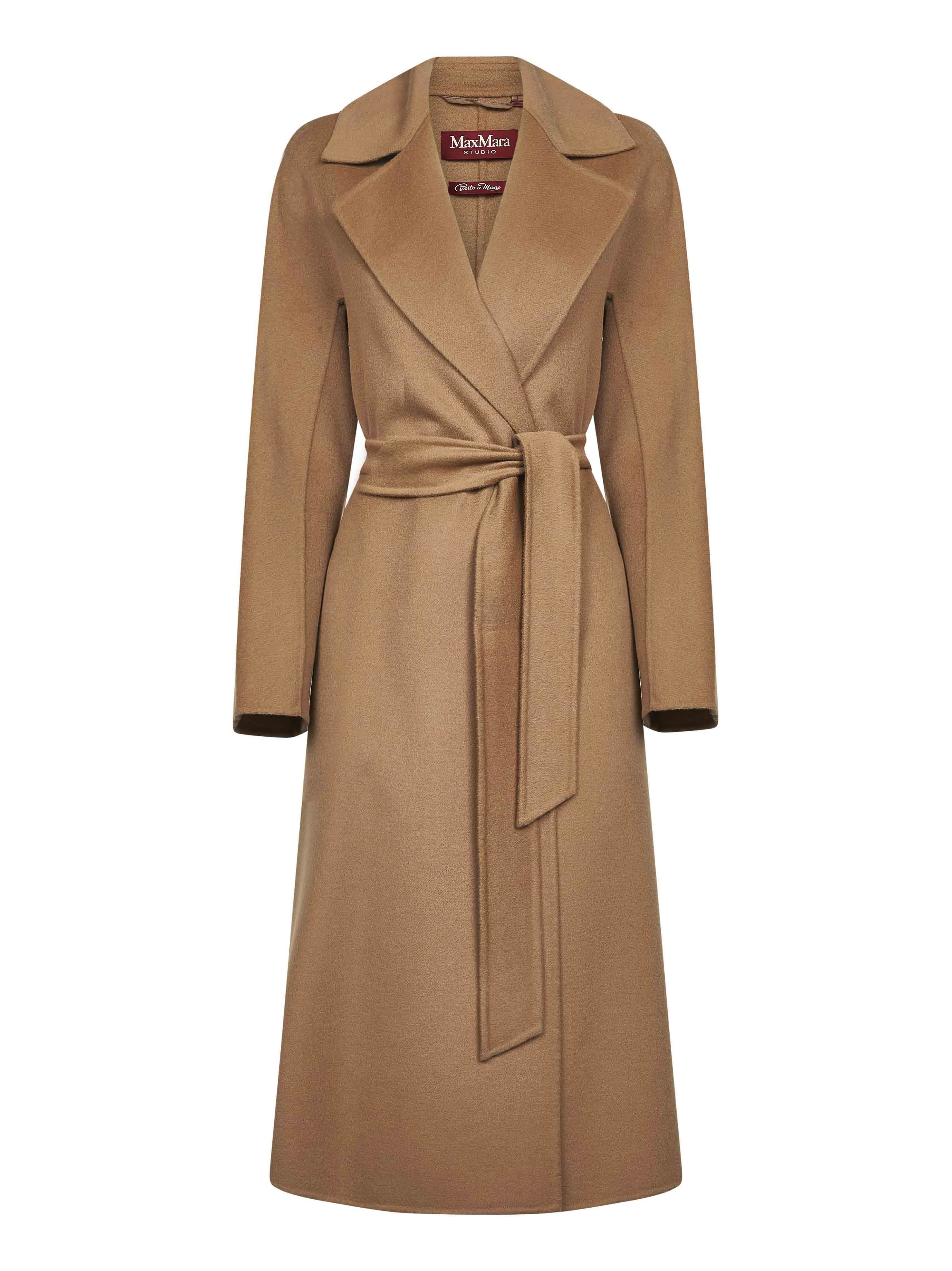 Camel Drap Double Cloth Robe Coat sold by Lord & Taylor