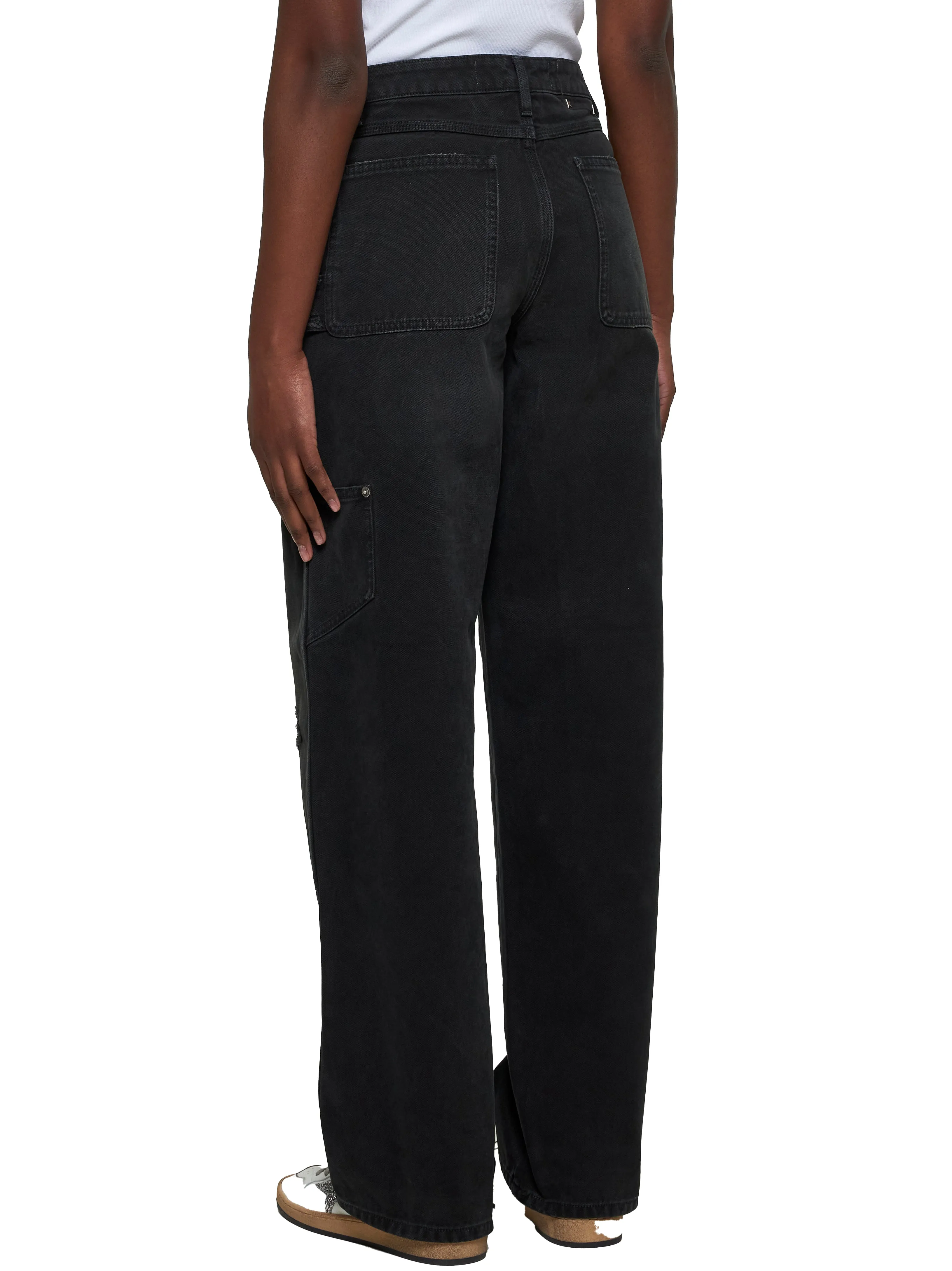 Black Denim Jeans with Patches sold by Lord & Taylor product image thumbnail 4