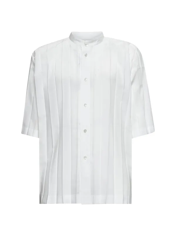 Issey Miyake White Edge Shirt sold by Lord & Taylor