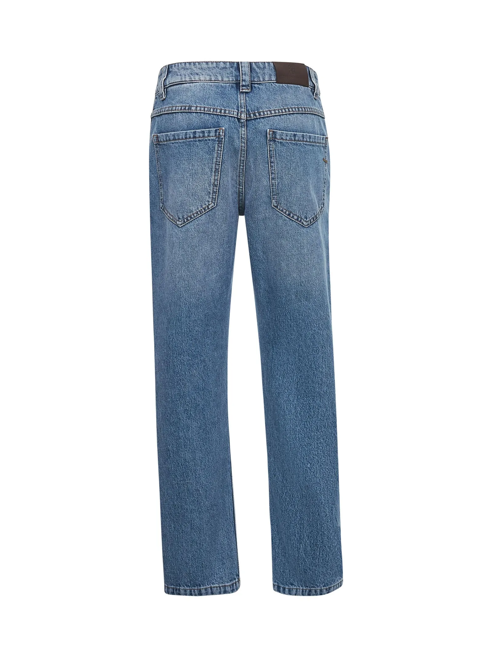 Light Blue Baggy Tapered Jeans sold by Lord & Taylor product image thumbnail 2