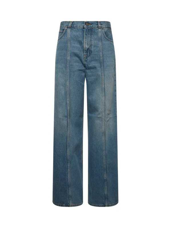 Blue Denim Peace Jeans sold by Lord & Taylor