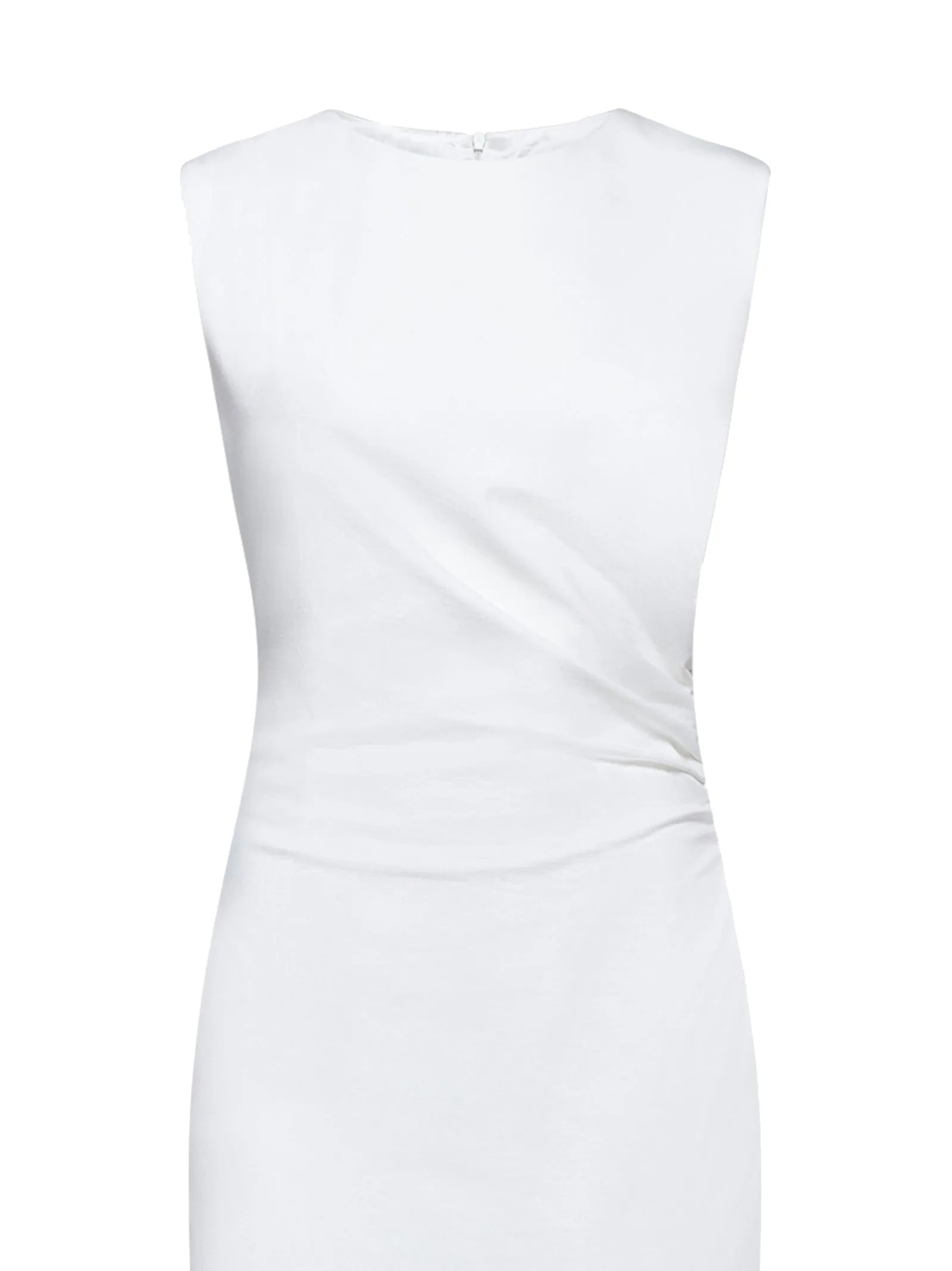 White Stretch Jersey Aglaia Midi Dress sold by Lord & Taylor product image thumbnail 3