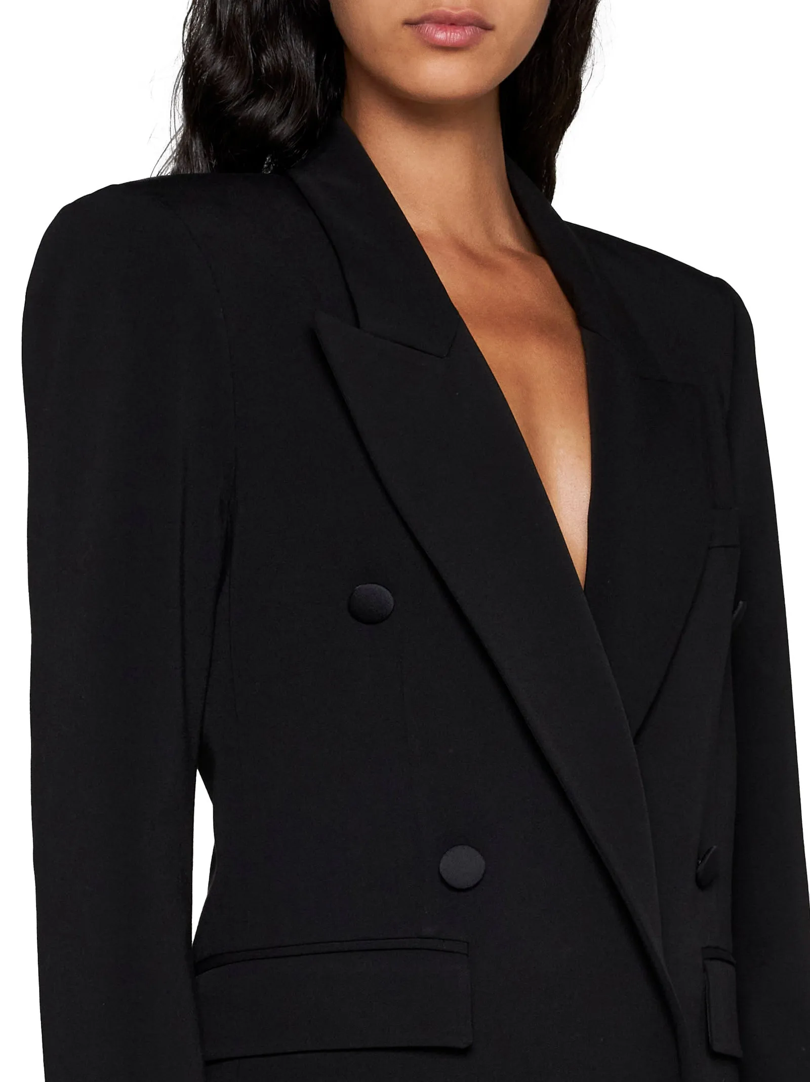 Black Cady Glicy Double-Breasted Blazer sold by Lord & Taylor product image thumbnail 5