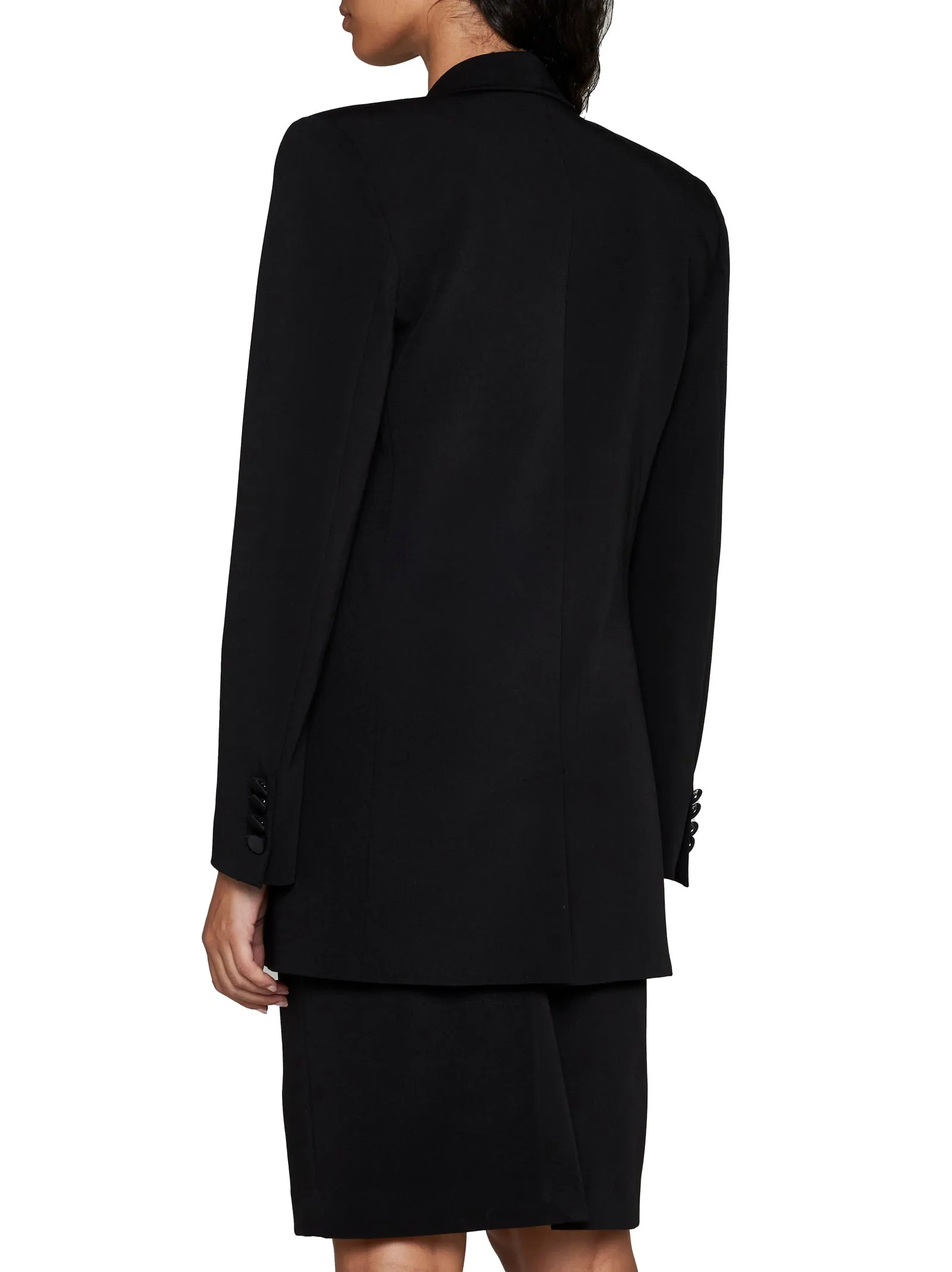 Black Cady Glicy Double-Breasted Blazer sold by Lord & Taylor product image thumbnail 4