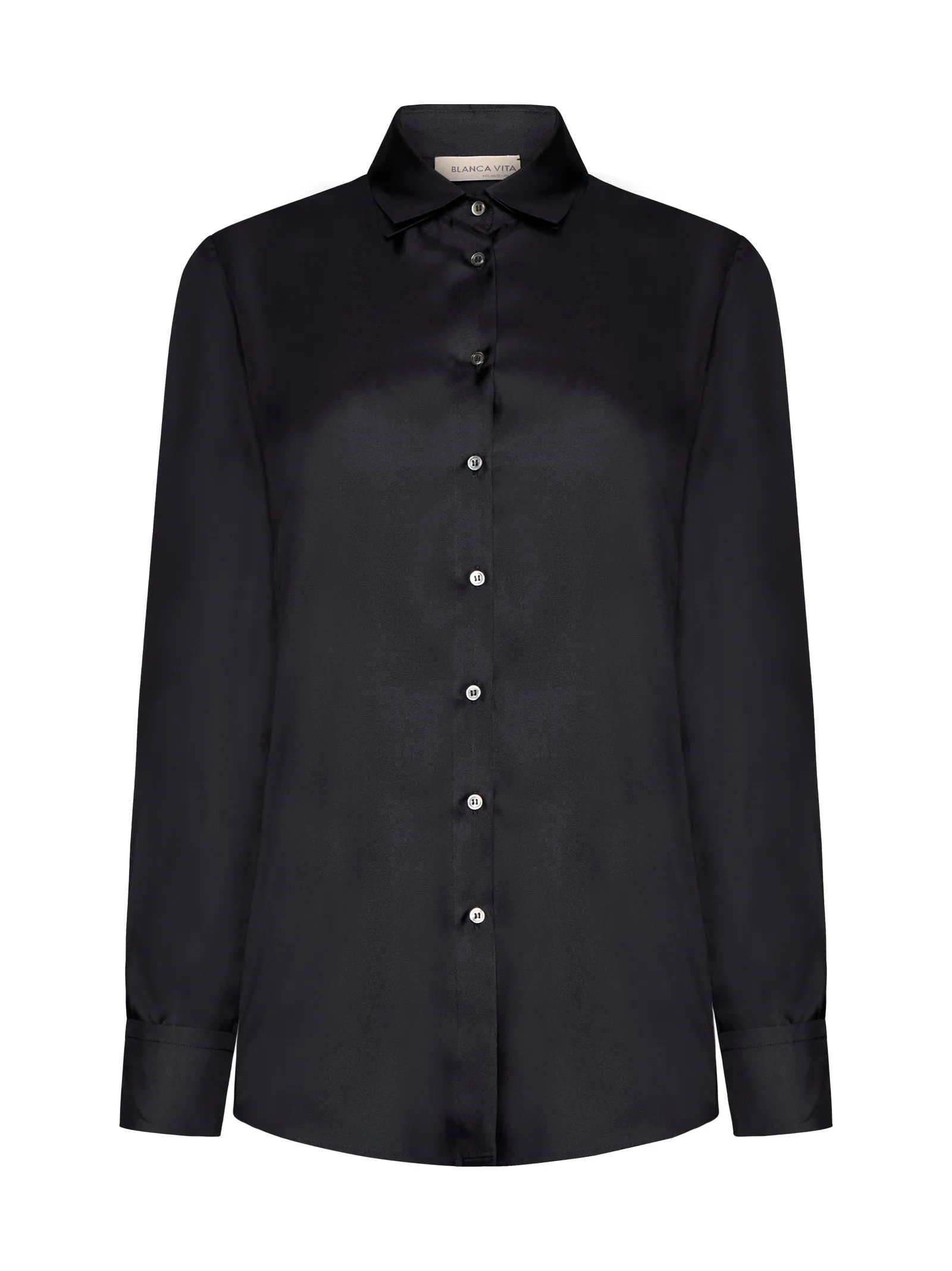 Black Silk Catalpa Shirt sold by Lord & Taylor