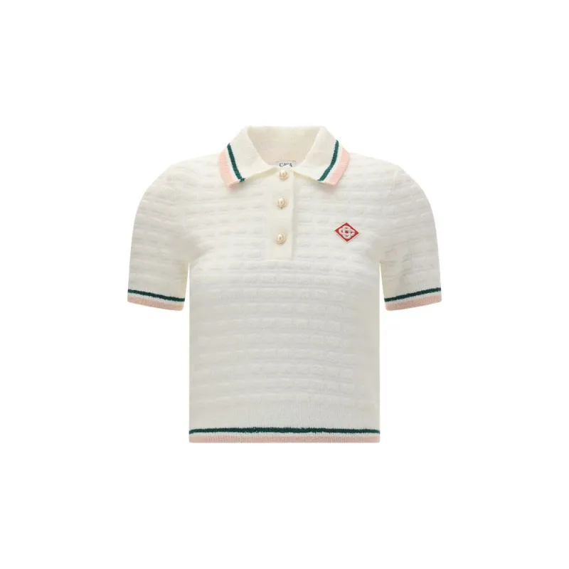Boucle Polo Shirt sold by Lord & Taylor