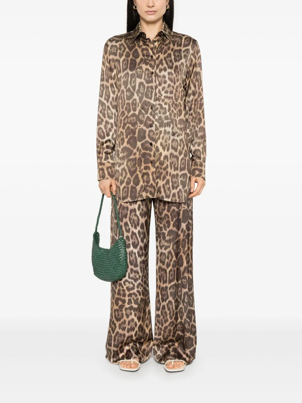 Leopard Oversized Shirt sold by Lord & Taylor product image thumbnail 5