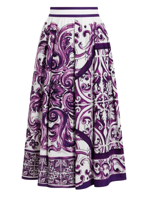 Dolce & Gabbana Skirts Purple sold by Lord & Taylor