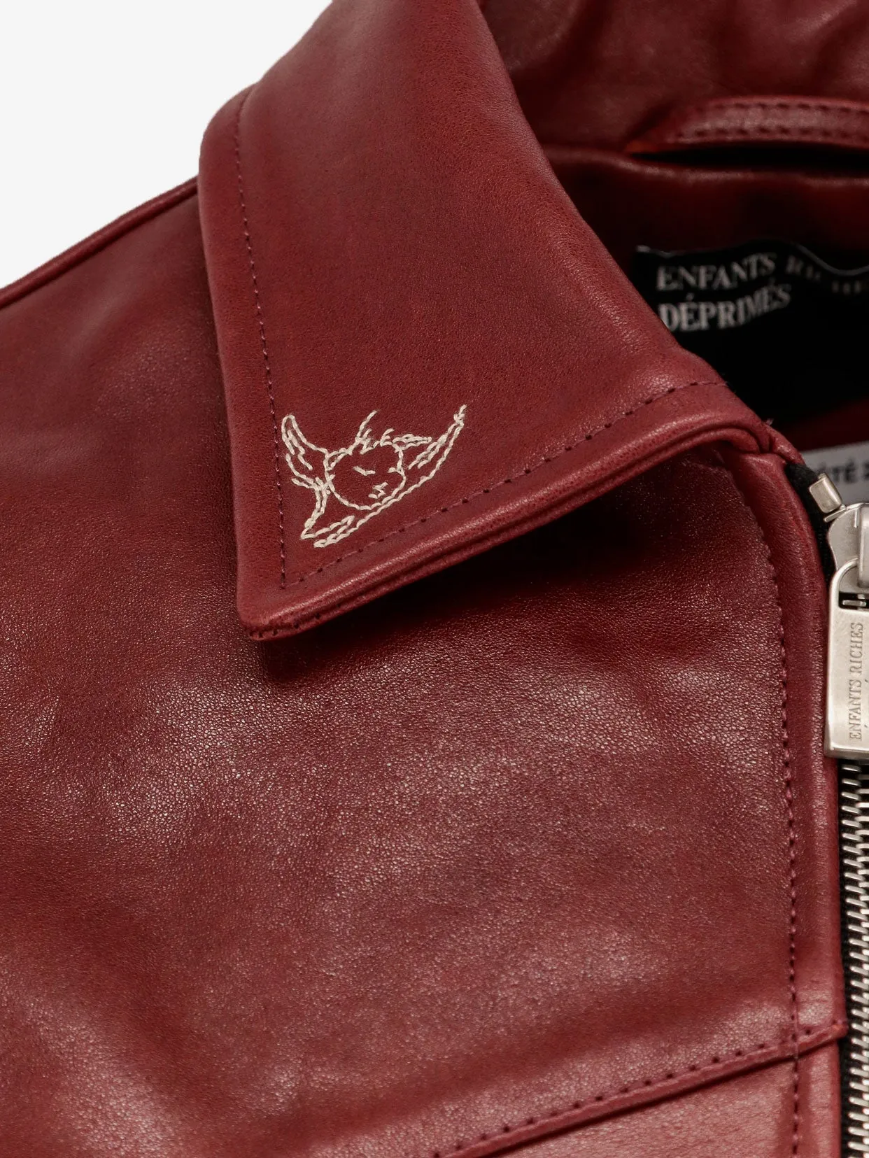 Principe de l' amour leather jacket sold by Lord & Taylor product image thumbnail 3